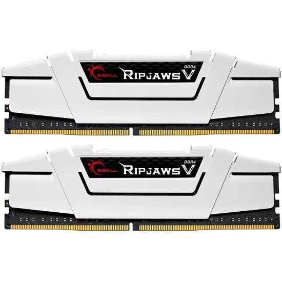 Оперативная память DDR4 G.skill Ripjaws V 32GB (2x16GB) 3600MHz CL18 (18-22-22-42) 1.35V White