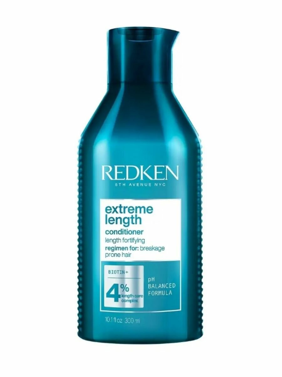Кондиционер для волос "Extreme Length" от бренда "Redken" объемом 300 мл