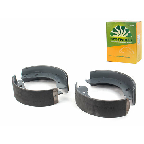 Колодки тормозные задние Газель Соболь BESTPARTS BP001317