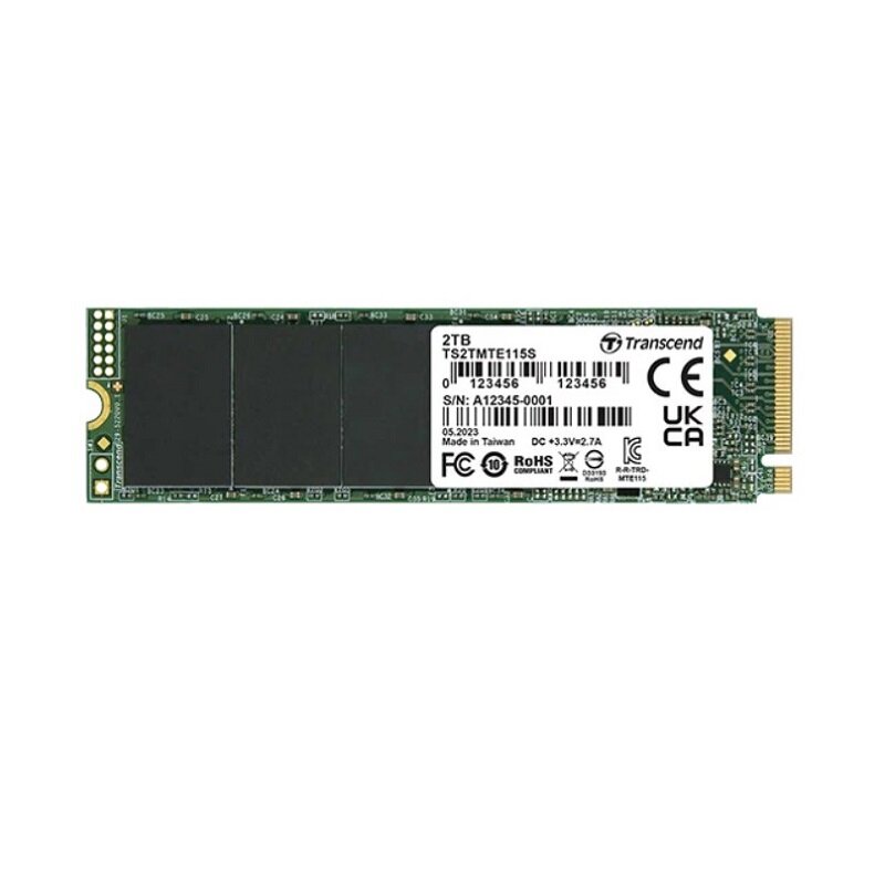 SSD-накопитель Transcend 2TB PCI-E 3.0 x4 TS2TMTE115S