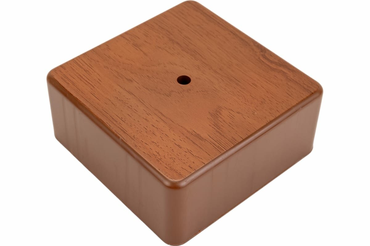 IEK Коробка распаячная КМ для о/п 100x100x44мм дуб UKO10-100-100-044-K24-E