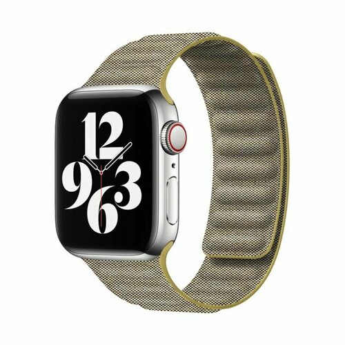 Ремешок Apple Watch 42 / 44 / 45 / Ultra 49 mm Магнитный FineWoven Magnetic Link Bee