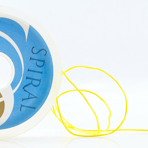 Шнур атласный 1.5 мм 25 м цвет 32 желтый Safisa 470-32