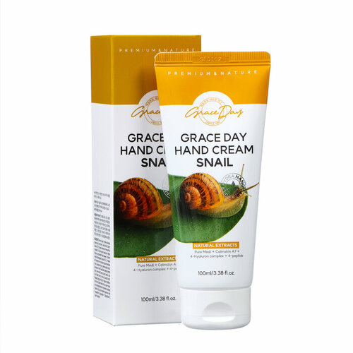 Крем для рук Grace Day восстанавливающий с муцином улитки 100 мл 383₽