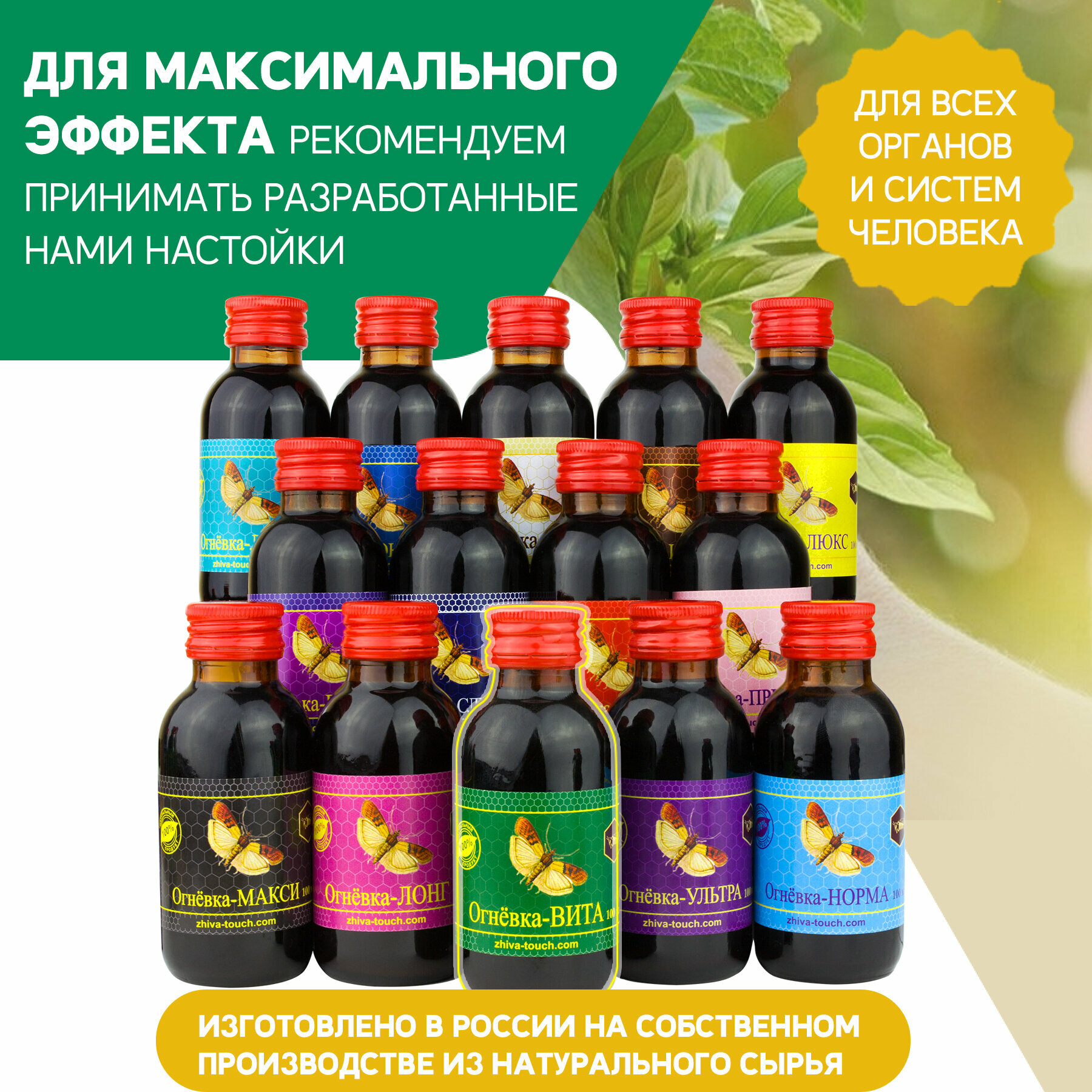 Интерфероны При Орви Настойка Огневка - Вита от простуды и гриппа, для иммунитета, при простуде и гриппе витамины 100 мл.