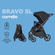 Прогулочная коляска с большими колёсами CARRELLO Bravo SL, всесез...