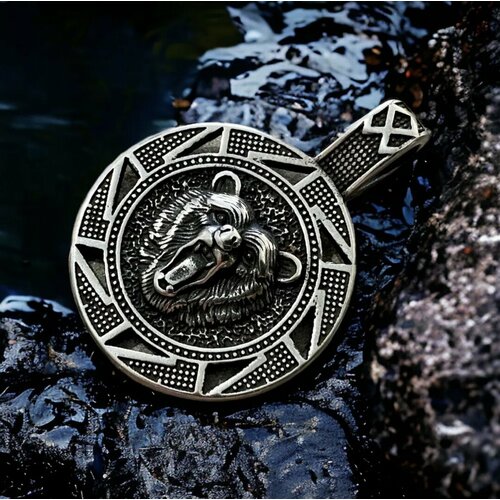 Подвеска металл черный белый серебристый серый мультиколор бесцветный 1086₽