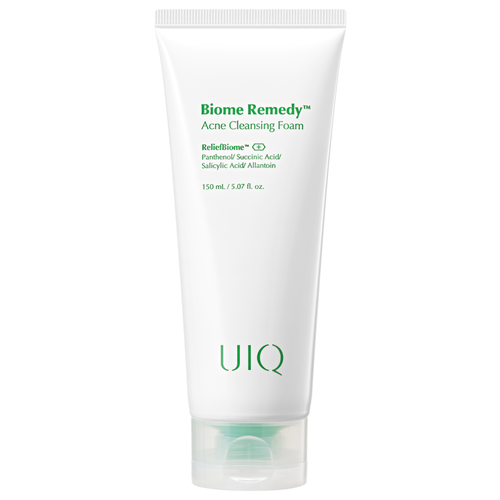 Очищающая пенка с салициловой кислотой для проблемной кожи UIQ Biome Remedy Acne Cleansing Foam 150 мл