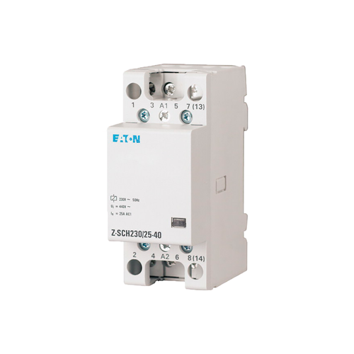 248851 Z-SCH2425-40 Контактор модульный 25А 4НО 24В Eaton M248851 2604₽