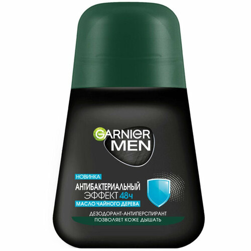 Дезодорант-антиперспирант Garnier ролик Men Антибак эфф 48ч муж 50 мл 408₽