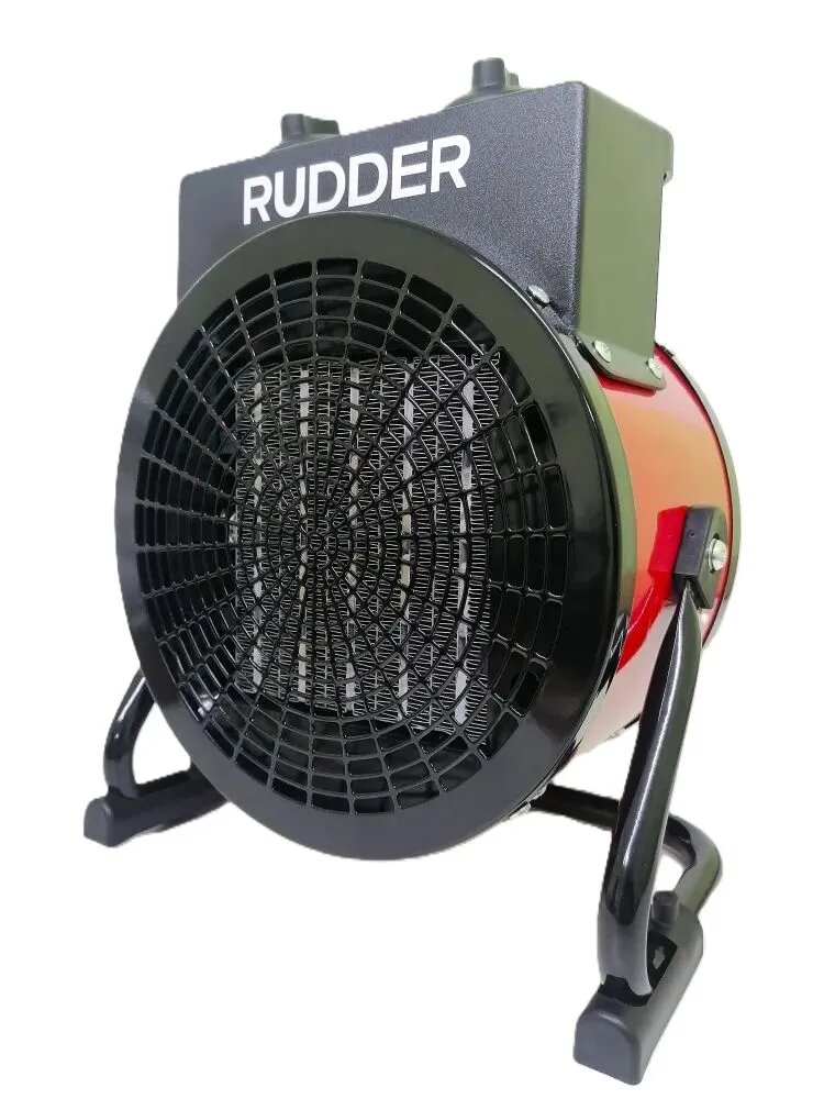 Тепловая пушка с термостатом "Rudder", 3500Вт, 30м², электрическая, 170м³/ч