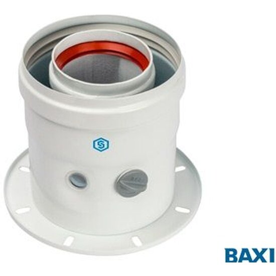 Коаксиальный адаптер Baxi длина 105 мм D 60/100 мм для ECO Classiс / ECO Nova