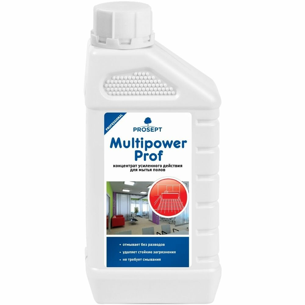 Средство для мытья полов Prosept Multipower Prof (1л)