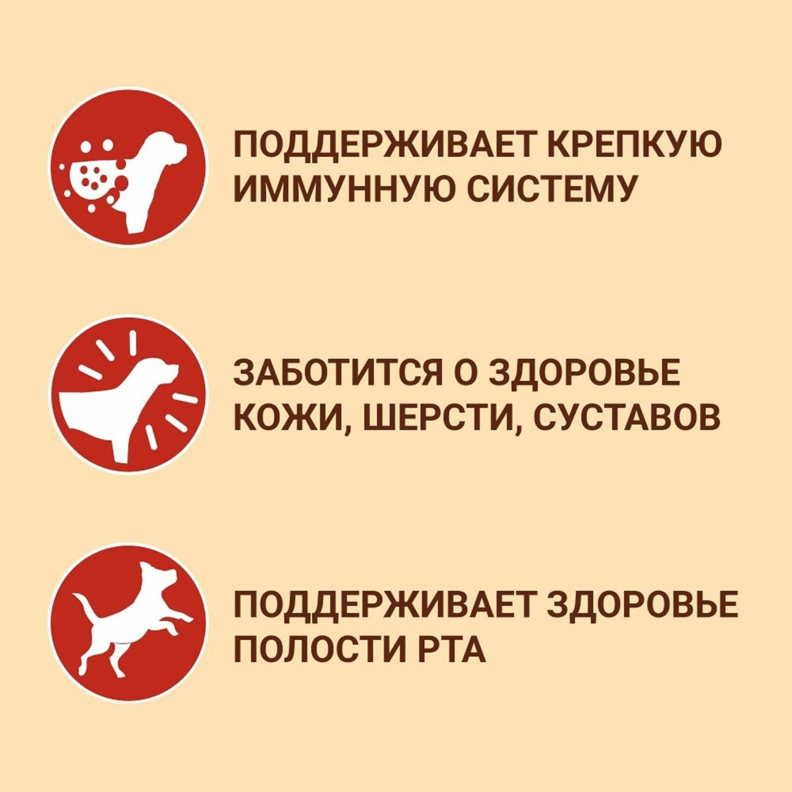 Для взрослых собак средних и крупных пород, с высоким содержанием ягненка и рисом — фото 1