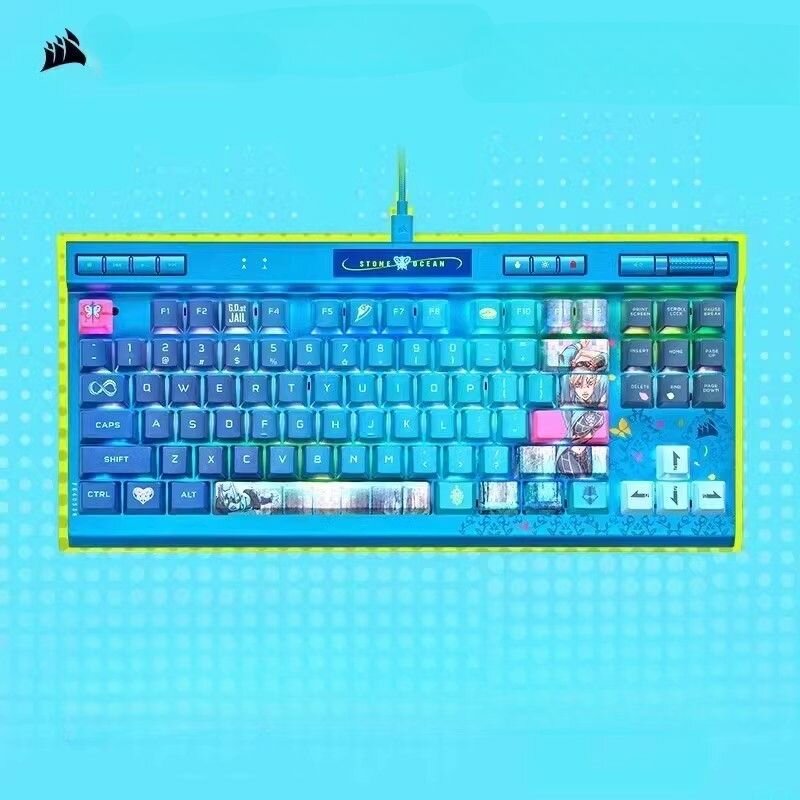 CORSAIR K70 TKL JOJO gaming игровая механическая клавиатура red axis 87 клавиш