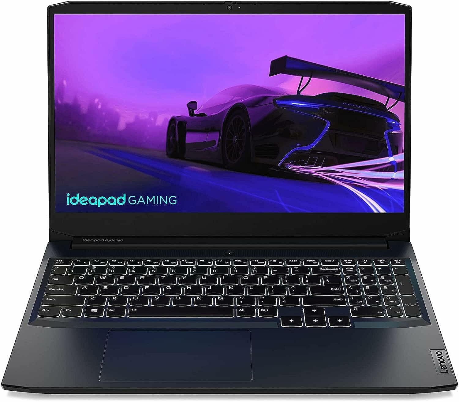 Ноутбук Lenovo IdeaPad Gaming 3 15ACH6 (82K2002GRK) / AMD R7-5800H / 16GB / SSD 512GB / RTX3060 6GB / 15.6", черный