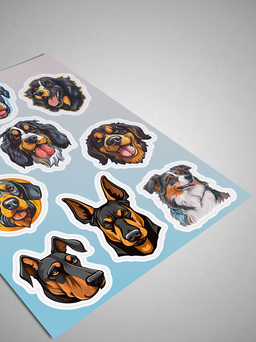 Наклейки с Собаками - Стикеры на телефон и авто — фото 1