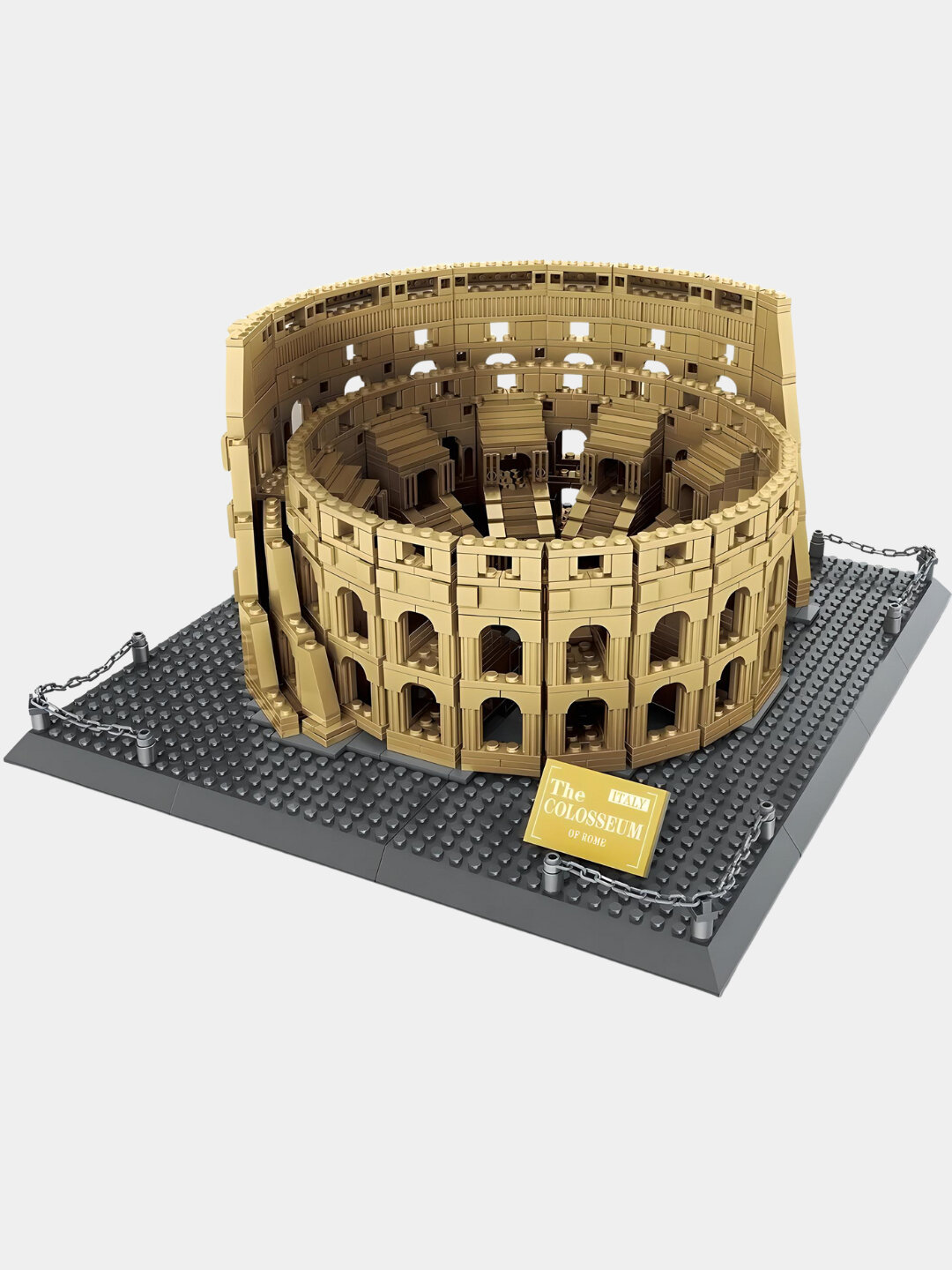 Конструктор Колизей , Рим, Италия, лего конструктор 1758 деталей — фото 1