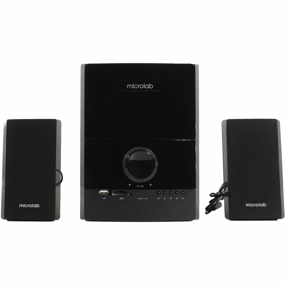 Акустическая система 2.1 Microlab M-500U — 40 Вт, USB/SD, 2RCA — фото 1
