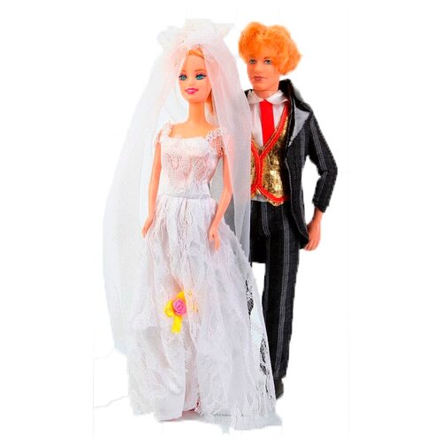 фото Набор кукол shenzhen toys жених и невеста, 32 см, 2931a-15