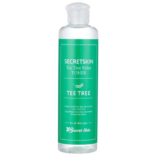 фото Secret skin тонер с экстрактом чайного дерева tea tree relax 250 мл