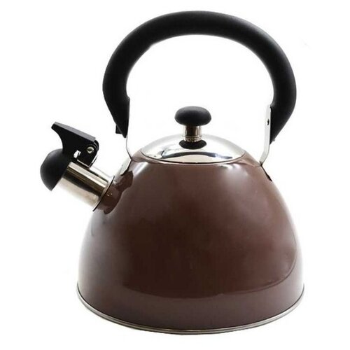 фото Катунь чайник со свистком кт-106в, 2.5 л., шоколад