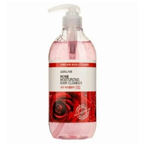 Lebelage Гель для душа Moisturizing Body Cleanser Rose, 500 мл