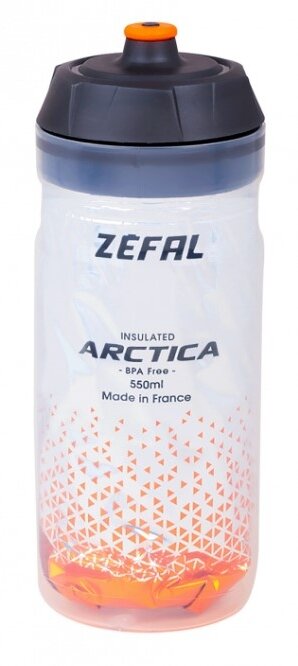 Фляга Zefal Arctica 55 Bottle Silver/Orange