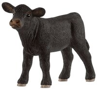 Фигурка Schleich Теленок черный ангус 13880