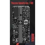 Чехол Tecno Spark 8C / Техно Спарк 8Ц с принтом - изображение