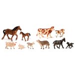 Фигурки Miniland Домашние животные с детенышами 27430 - изображение