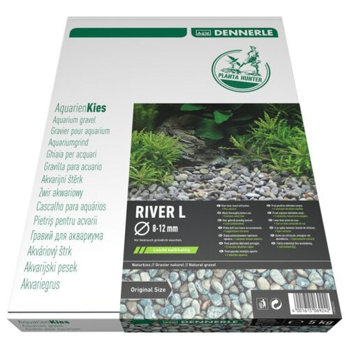 грунт dennerle plantahunter rio xingu mix 2 22 мм 5 кг Грунт Dennerle PlantaHunter River L, 8-12 мм, 5 кг