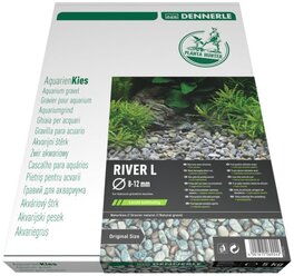 Грунт Dennerle PlantaHunter River L, 5 кг серый