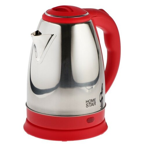 Чайник электрический Homestar HS-1028 металл 18 л 1500 Вт серебристо-красный 123300₽
