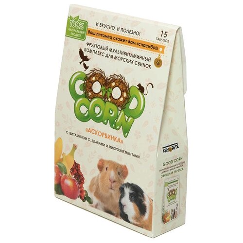 Лакомство для Good Corn Фруктовый мультивитаминный комплекс 