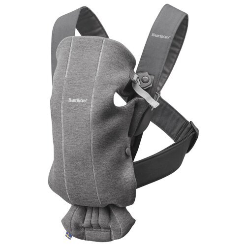 фото Рюкзак-переноска babybjorn mini 3d jersey dark gray