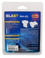Сетевая зарядка BLAST BHA-431 белый