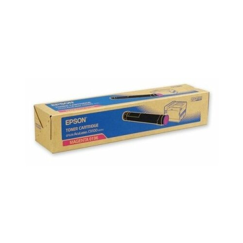 Картридж Epson C13S050196, 12000 стр, пурпурный картридж epson c13s050196 пурпурный