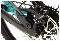 Горный (MTB) велосипед KONA Process 153 AL 29 (2018) matt black w/aqua/green decals XL (185-197) (тр