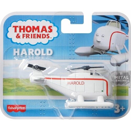 Thomas  & Friends Паровозик Железная дорога Герои мультфильмов Гарольд, GPJ62