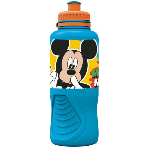 Бутылка пластиковая (спортивная, эргономичная, 400 мл). Микки Классное лето контейнер для продуктов микки маус акварель 290 мл