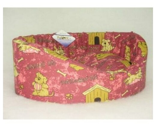Лежак для собак Бобровый дворик Эксклюзив, размер 1, размер 42х35х16см. - фотография № 2