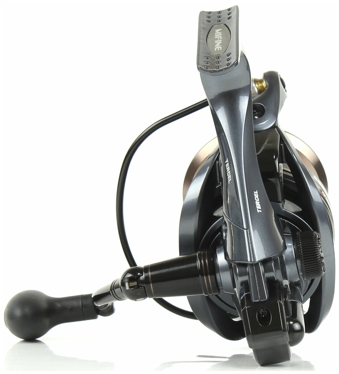Катушка рыболовная MIFINE TERCEL 6000F 6+1 подшипник для рыбалки карповая для фидера для троллинга с металлической шпулей