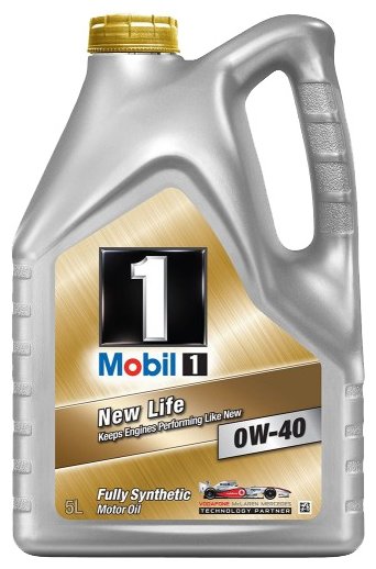 Синтетическое моторное масло MOBIL 1 New Life 0W-40