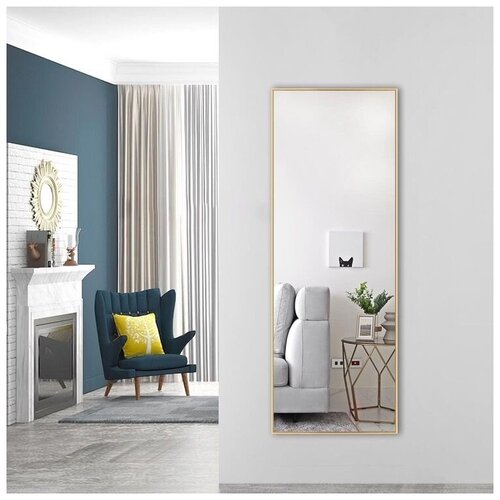 Зеркало настенное зеркало интерьерное ONE MIRROR 160х60 золото