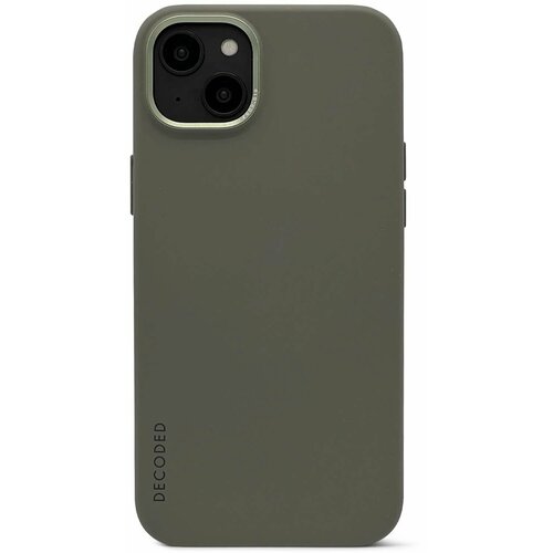 Силиконовый чехол с поддержкой MagSafe Decoded Silicone Back Cover для iPhone 14 Pro (Оливковый / Olive)