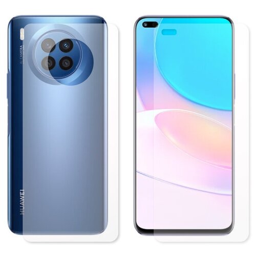 Гидрогелевая пленка LuxCase для Huawei Nova 8i 0.14mm Front and Back Transparent 89902