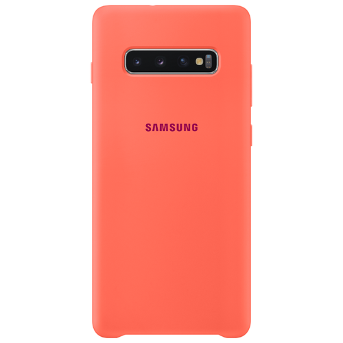 фото Чехол Samsung EF-PG975 для Samsung Galaxy S10+ розовый