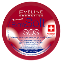 Крем для тела Eveline Cosmetics Extra Soft SOS интенсивно регенерирующий, 200 мл