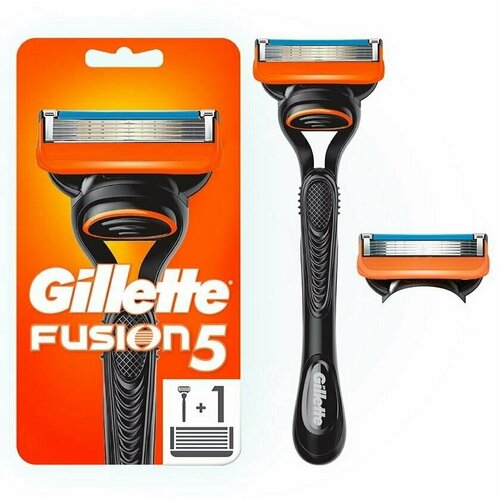 Бритвенный станок Gillette Fusion (2 сменные кассеты)